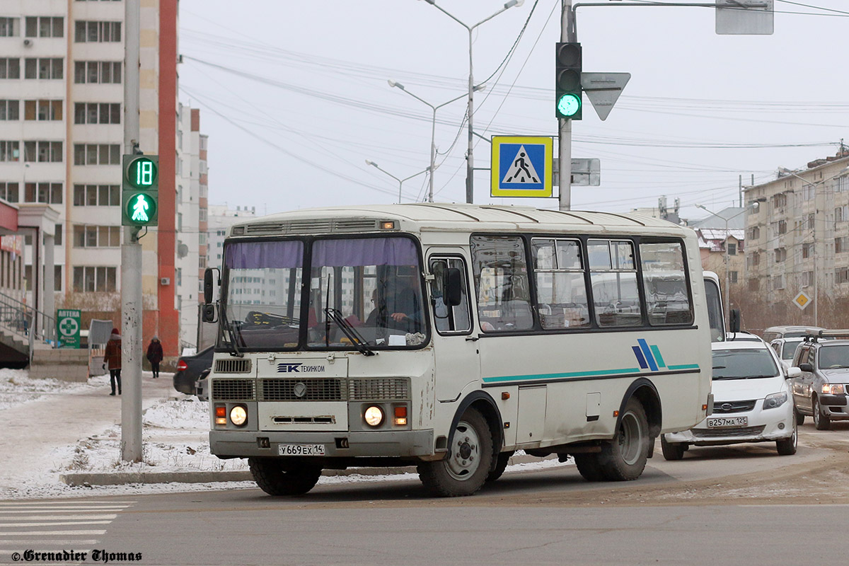 Саха (Якутия), ПАЗ-32053 № У 669 ЕХ 14