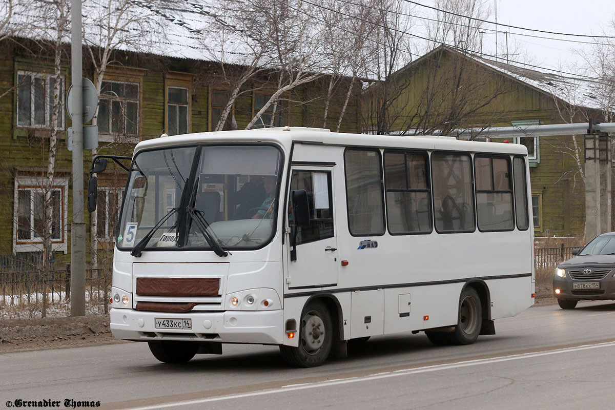 Саха (Якутия), ПАЗ-320302-08 № У 433 КС 14