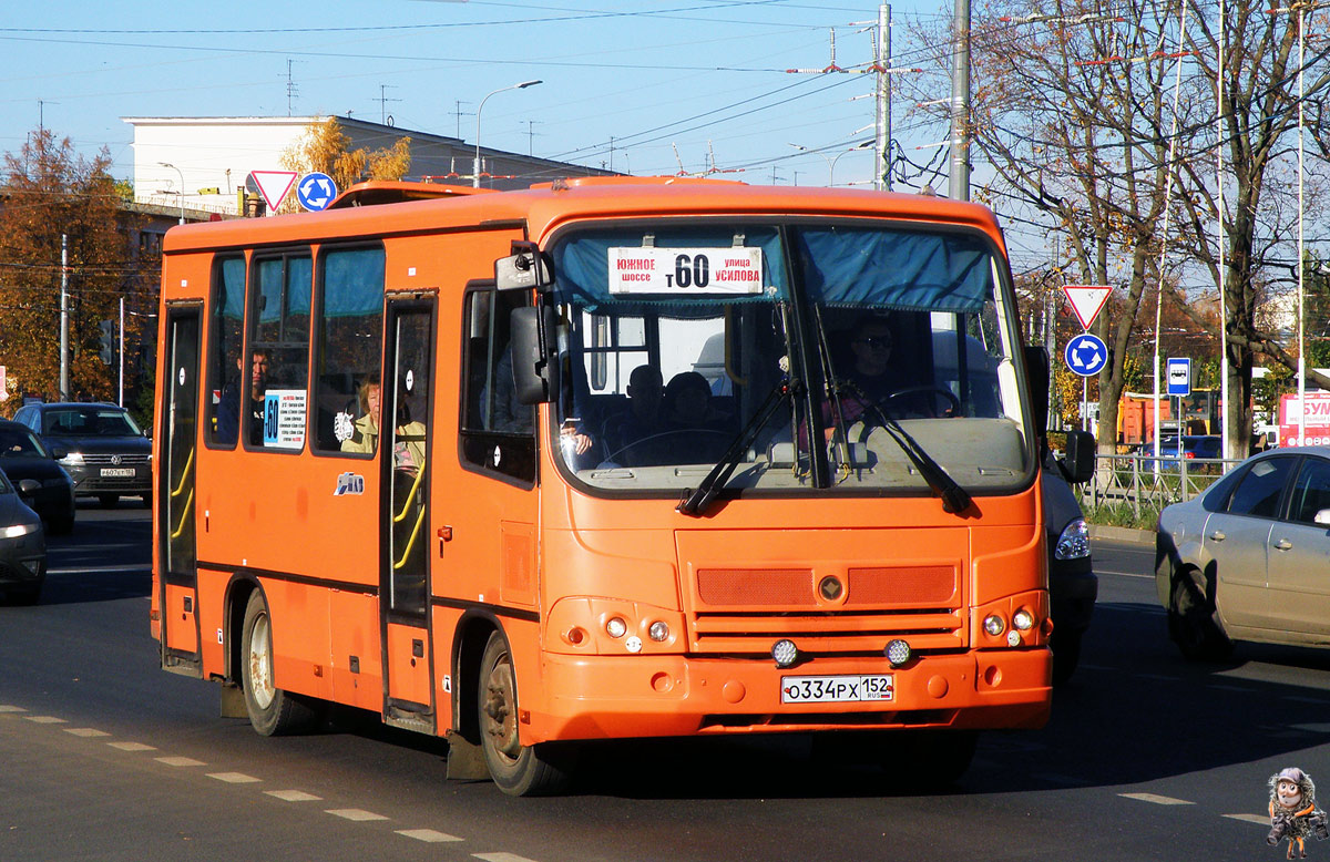 Нижегородская область, ПАЗ-320302-08 № О 334 РХ 152