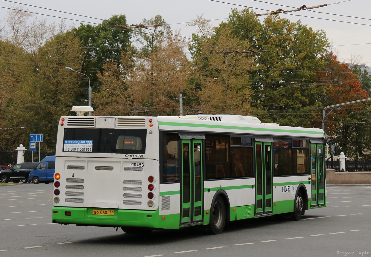 Москва, ЛиАЗ-5292.21 № 010453