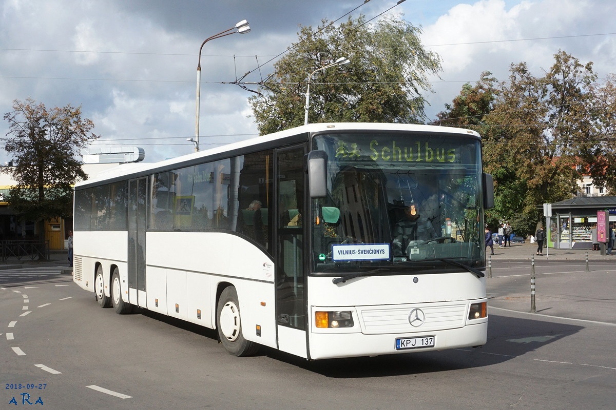 Литва, Mercedes-Benz O550L Integro L № KPJ 137