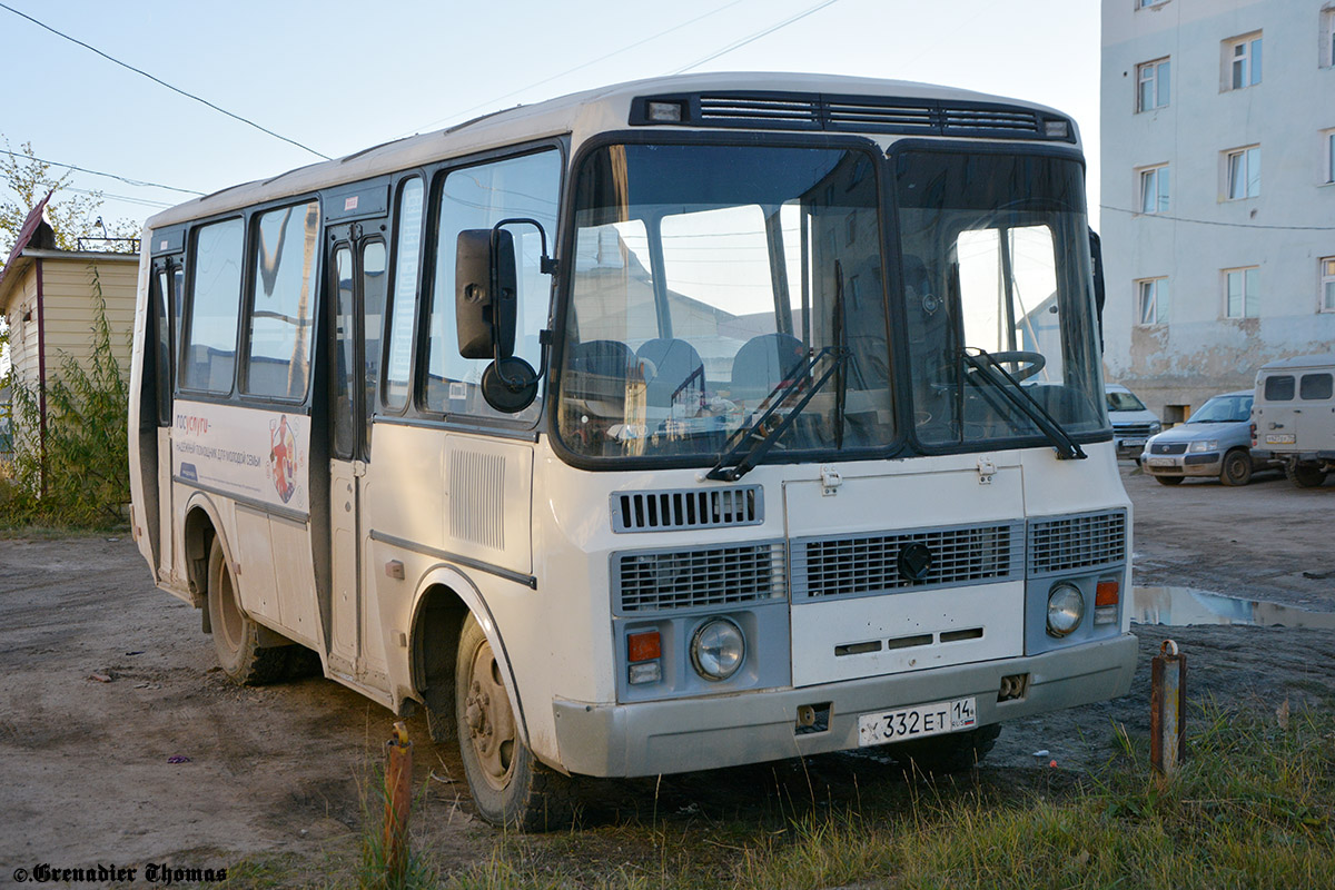 Саха (Якутия), ПАЗ-32054-60 № Х 332 ЕТ 14