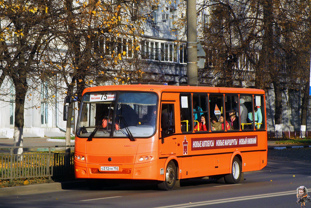 Нижегородская область, ПАЗ-320414-05 "Вектор" (1-2) № О 312 УК 152