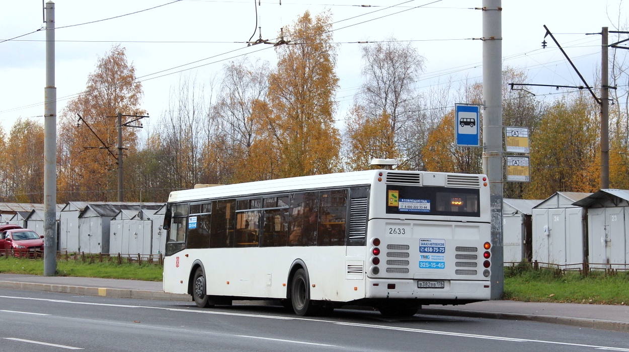 Санкт-Петербург, ЛиАЗ-5292.20 № 2633