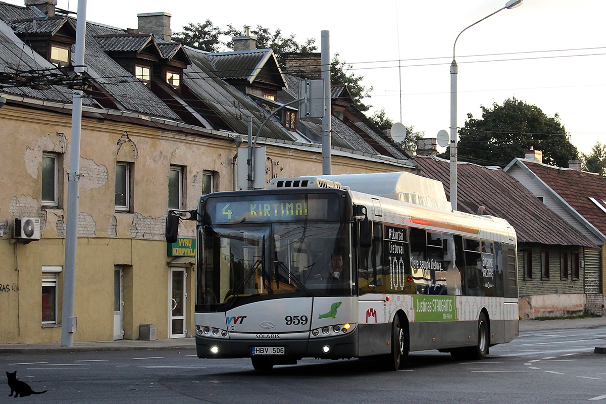 Литва, Solaris Urbino III 12 CNG № 959