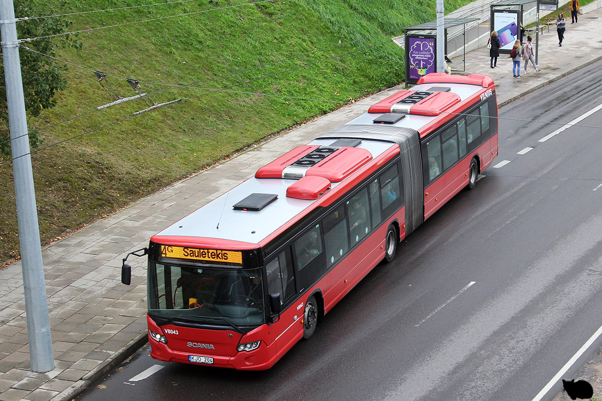 Lithuania, Scania Citywide LFA # V8043