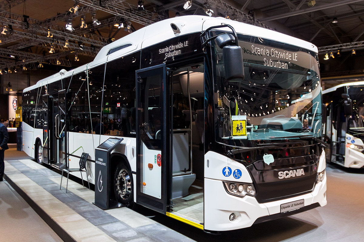 Швеция, Scania Citywide LE Suburban 12.99 № LE Suburban; Нижняя Саксония — IAA Nutzfahrzeuge 2018