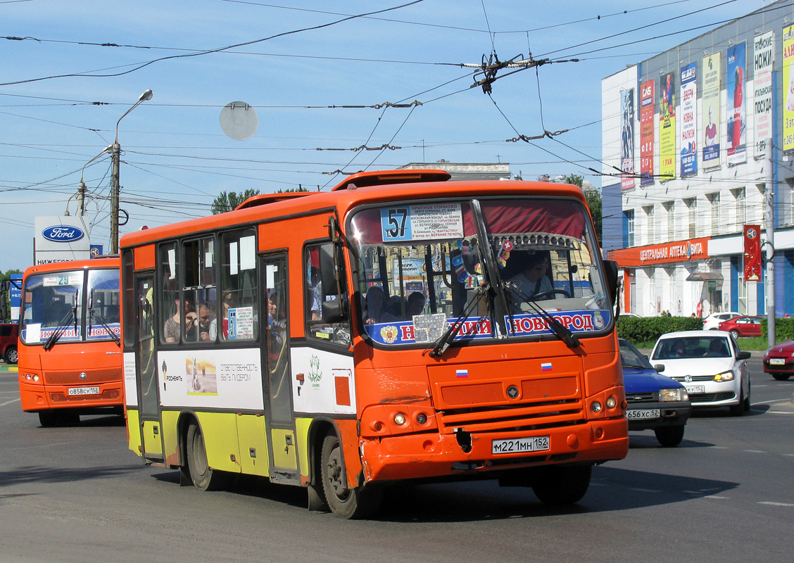 Нижегородская область, ПАЗ-320402-05 № М 221 МН 152