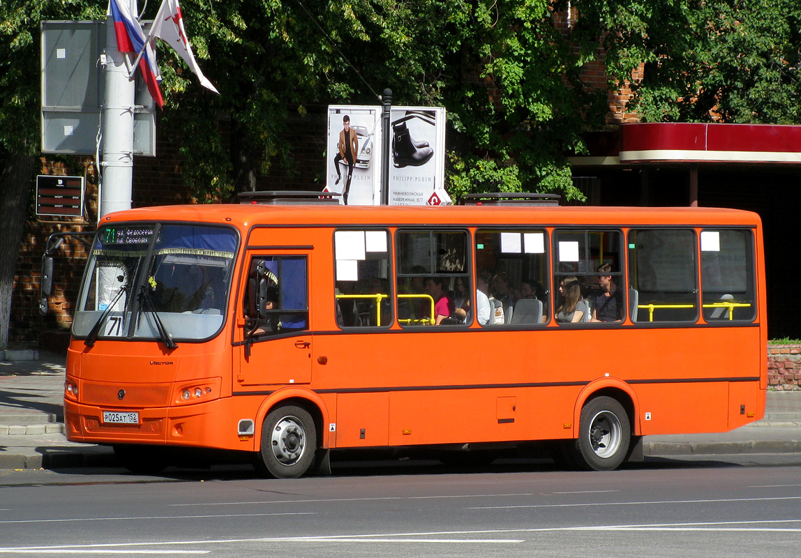 Nizhegorodskaya region, PAZ-320414-05 "Vektor" č. Р 025 АТ 152