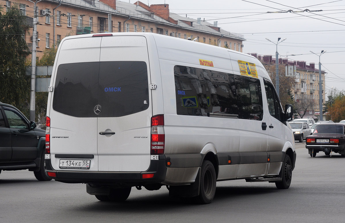 Омская область, Луидор-22360C (MB Sprinter) № Т 134 КЕ 55