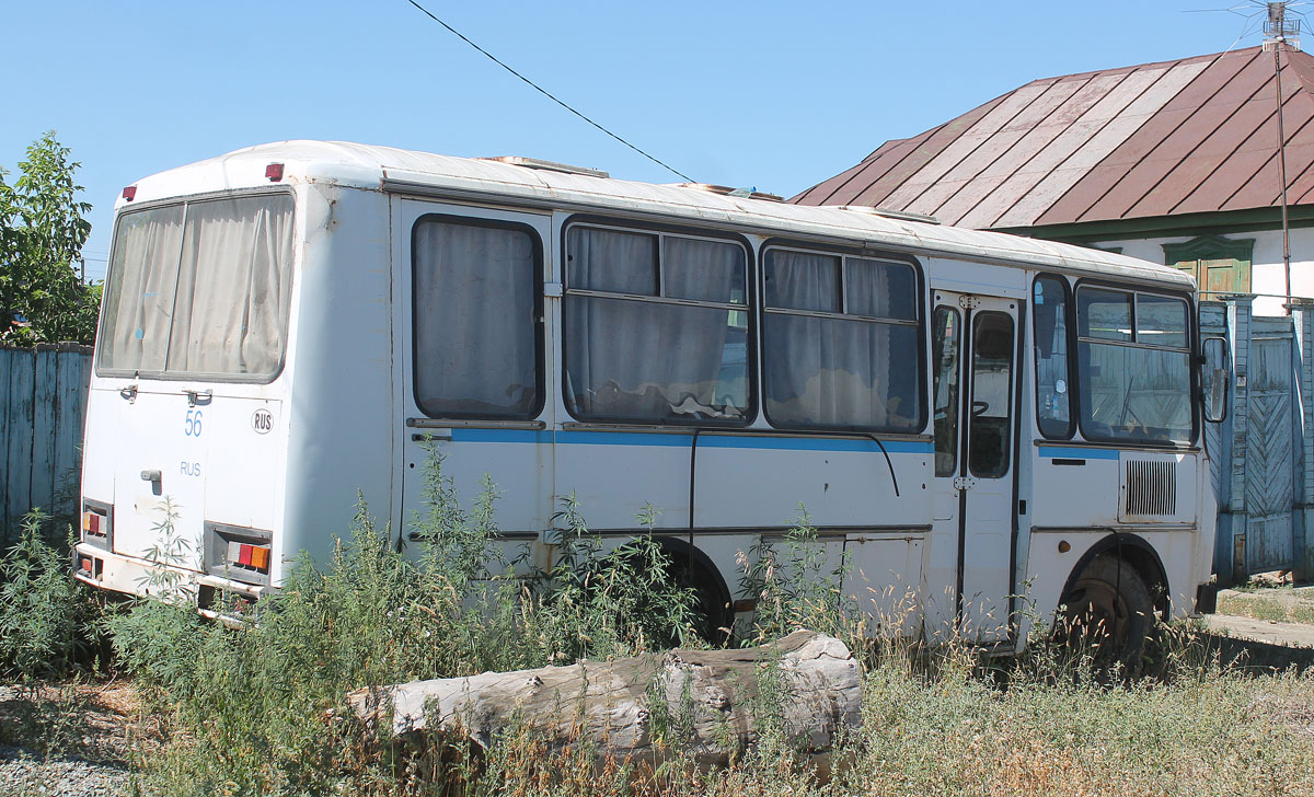 Orenburg region — Buses no namber