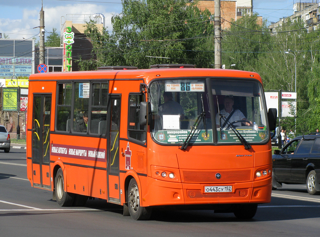 Нижегородская область, ПАЗ-320414-05 "Вектор" № О 443 СУ 152