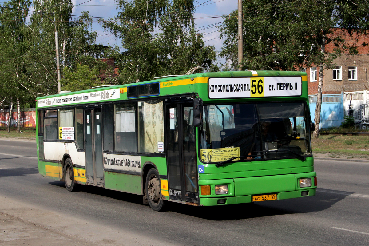 Пермский край, MAN A10 NL202 № АС 537 59