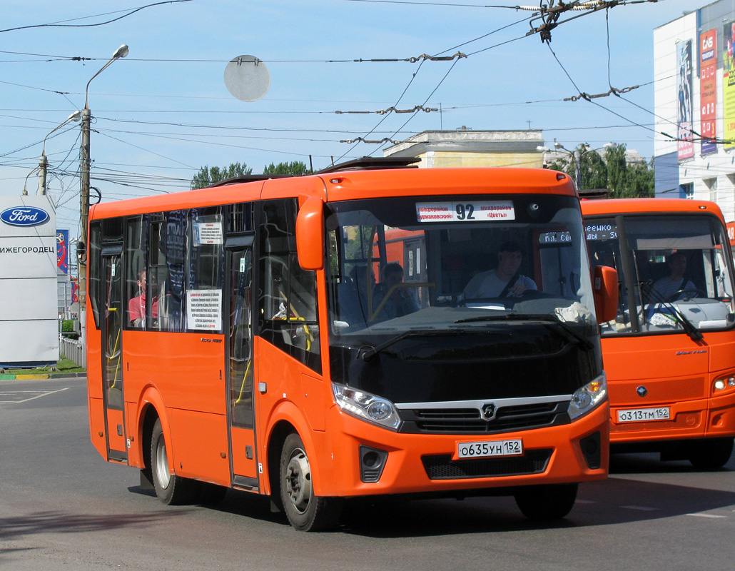 Nizhegorodskaya region, PAZ-320405-04 "Vector Next" Nr. О 635 УН 152