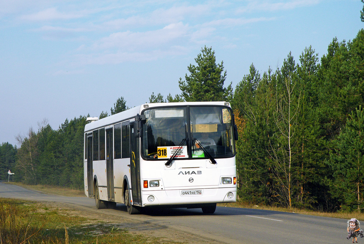 Нижегородская область, ЛиАЗ-5293.60 № О 441 ХЕ 152