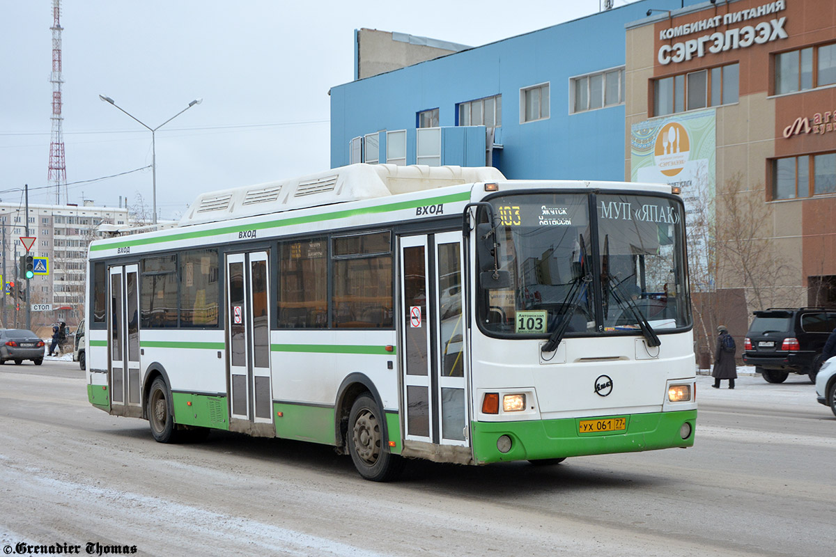 Саха (Якутия), ЛиАЗ-5256.57 № УХ 061 77