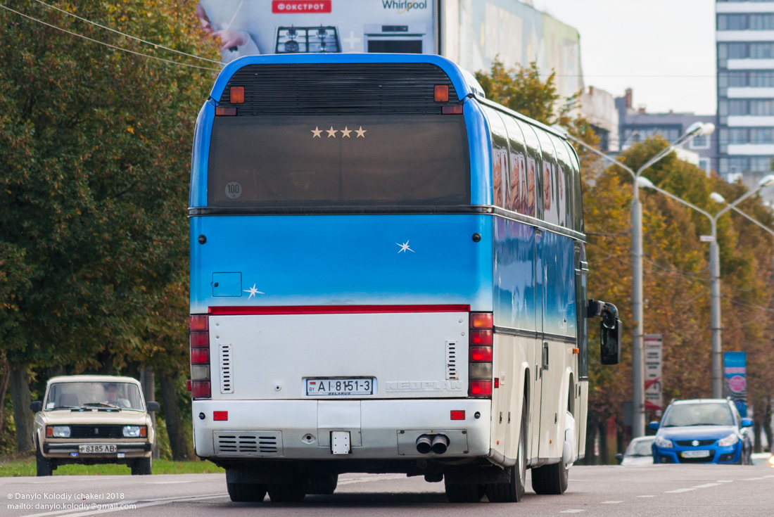 Гомельская область, Neoplan N117 Spaceliner № АІ 8151-3