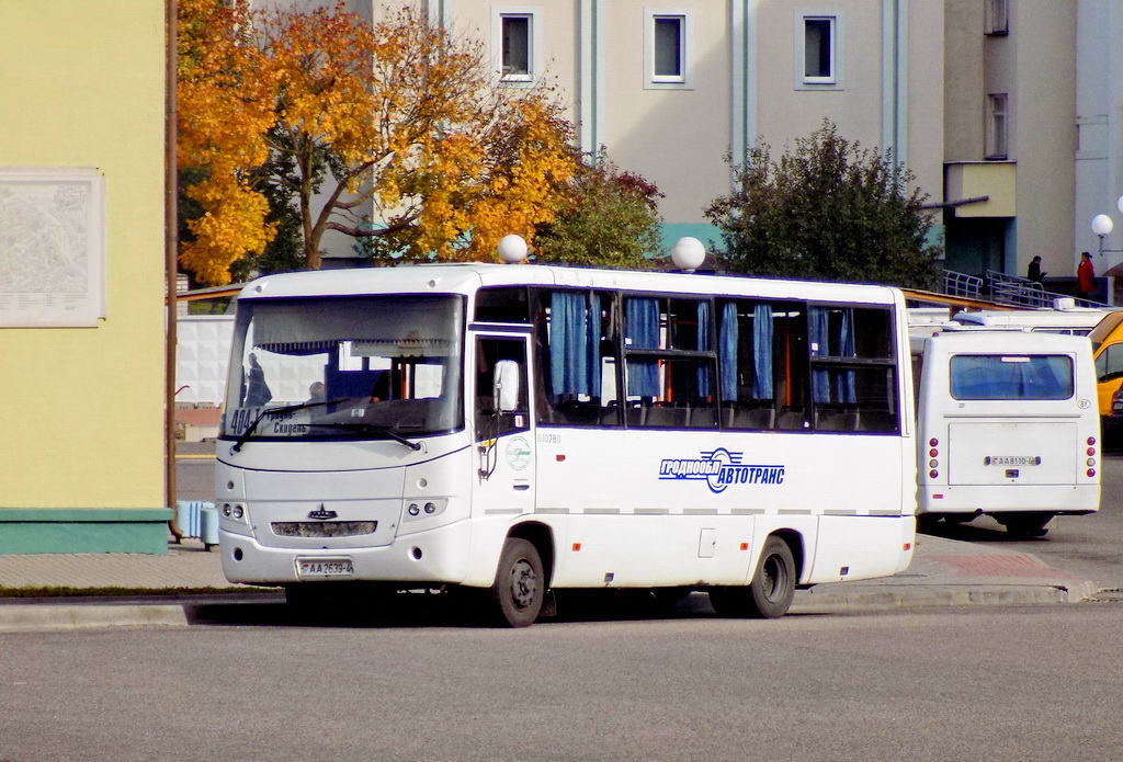 Гродненская область, МАЗ-256.270 № 010780