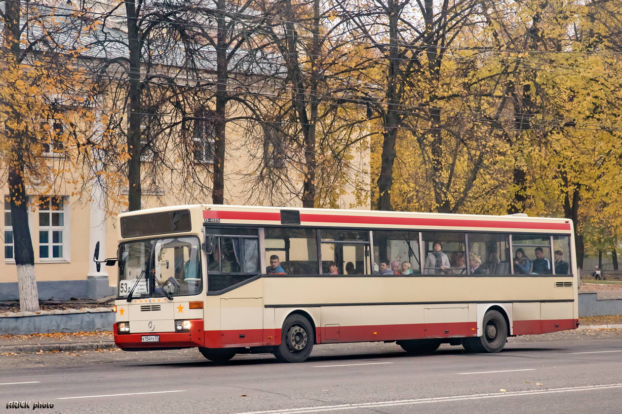 Владимирская область, Mercedes-Benz O405 № В 154 РХ 33