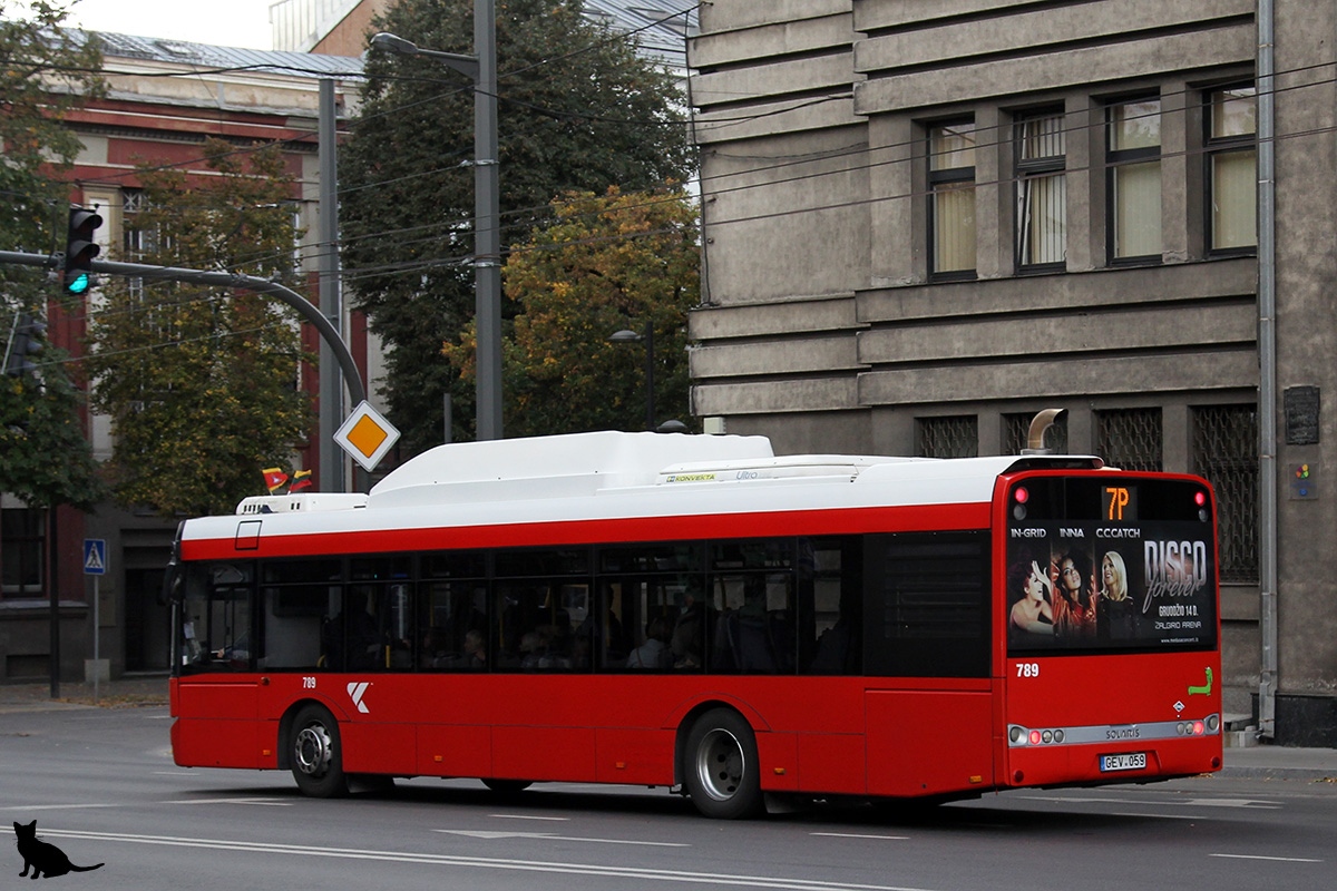 Литва, Solaris Urbino III 12 CNG № 789