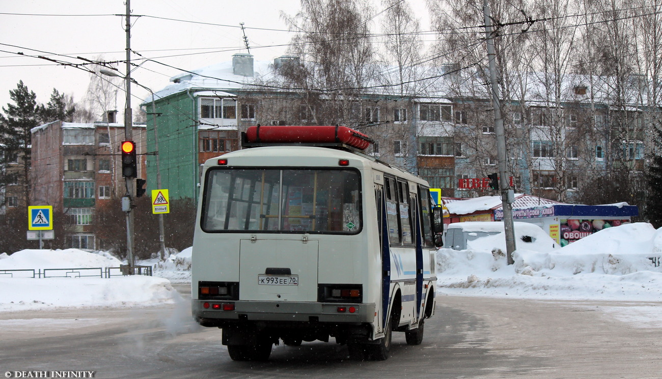 Томская область, ПАЗ-32054 № К 993 ЕЕ 70