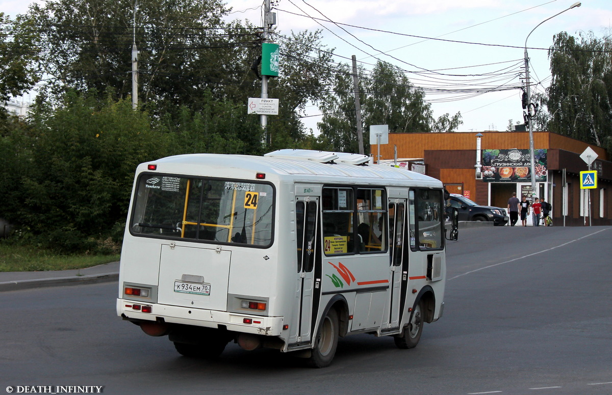 Томская область, ПАЗ-32054 № К 934 ЕМ 70