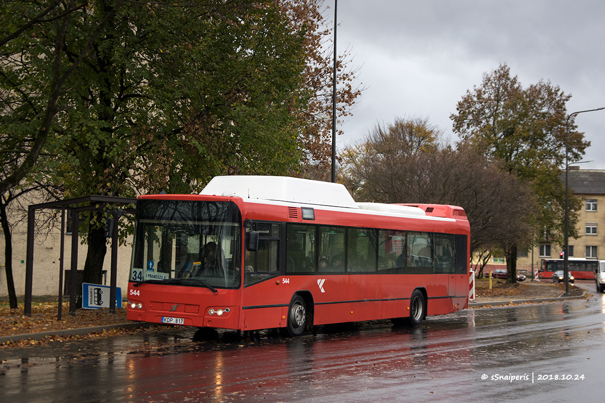 Литва, Volvo 7700 CNG № 544