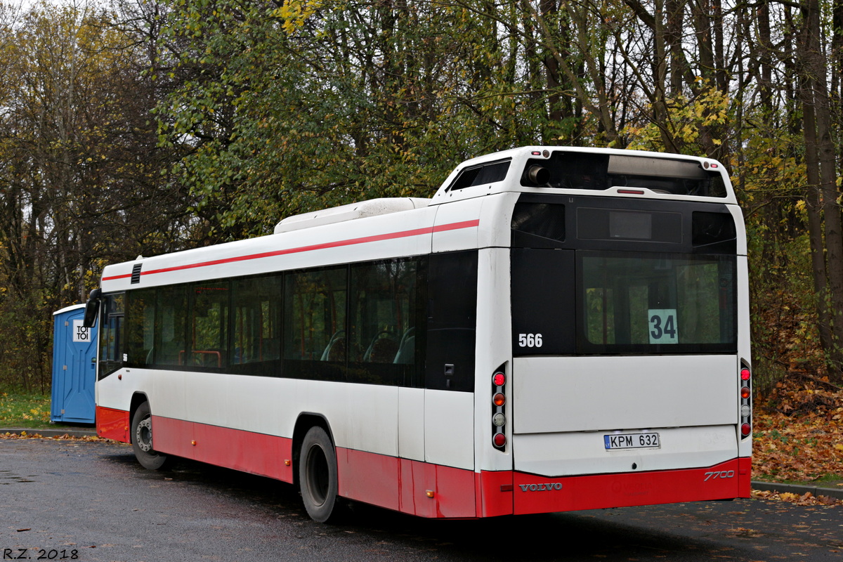 Литва, Volvo 7700 № 566