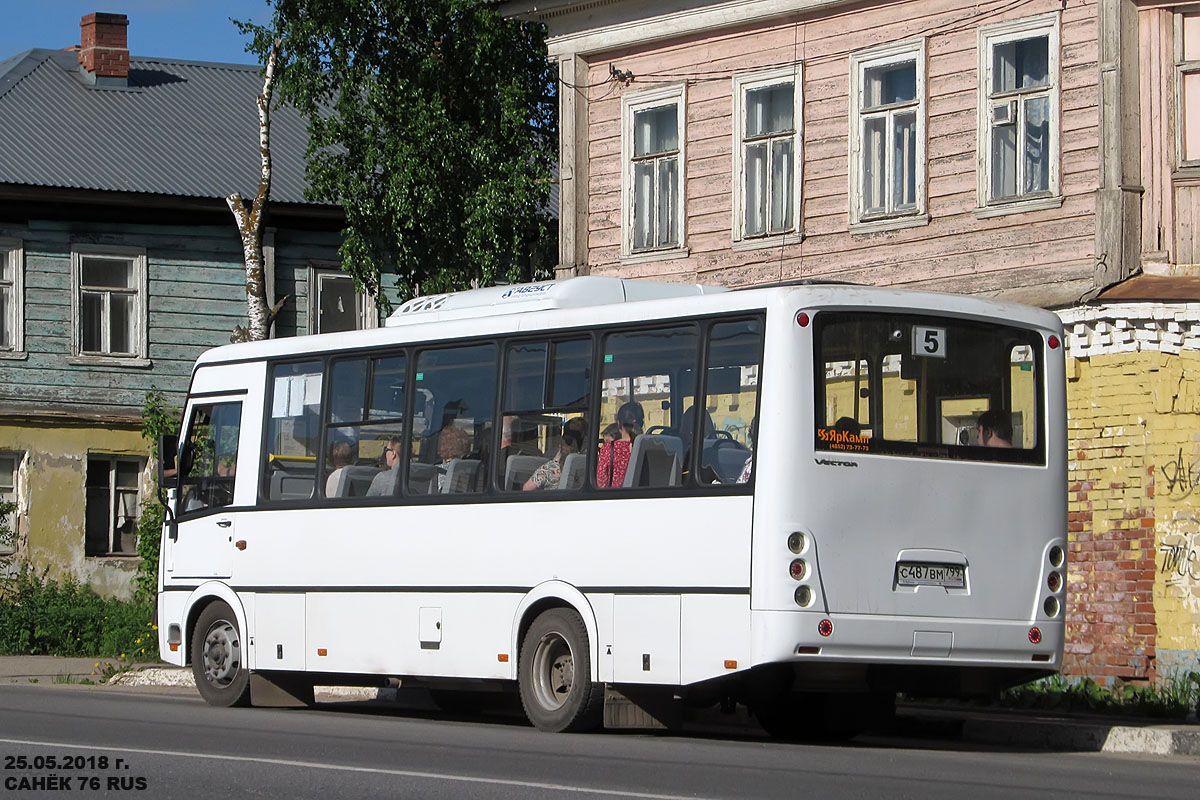 Ярославская область, ПАЗ-320412-04 "Вектор" № С 487 ВМ 799