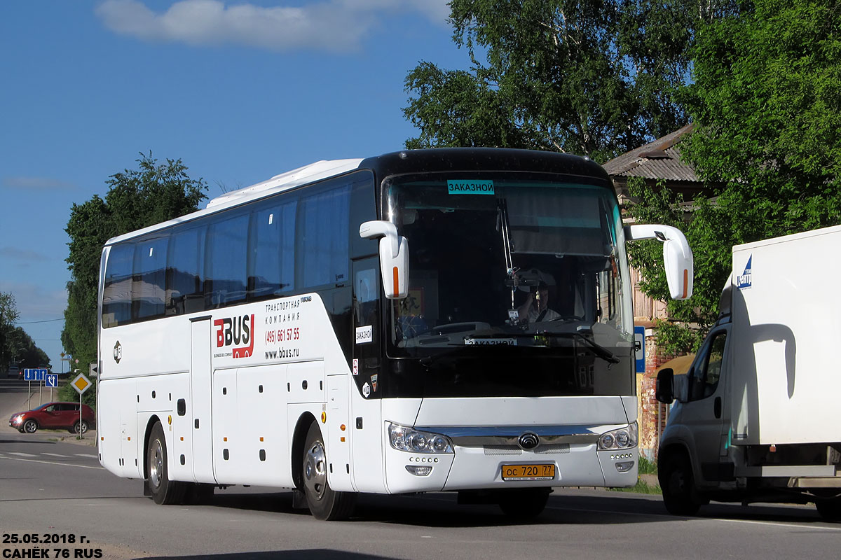 Москва, Yutong ZK6122H9 № ОС 720 77