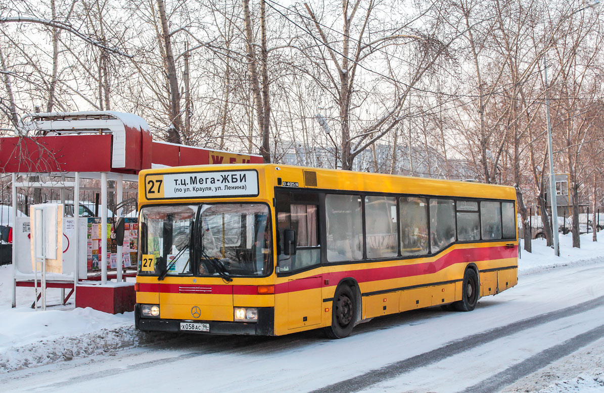 Sverdlovsk region, Mercedes-Benz O405N2 # Х 058 АС 96
