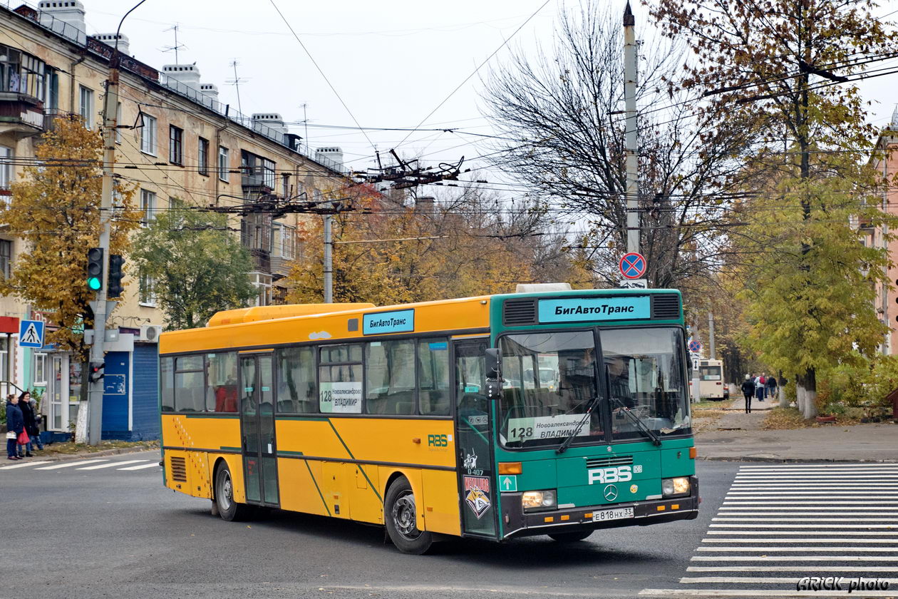 Владимирская область, Mercedes-Benz O407 № Е 818 НХ 33