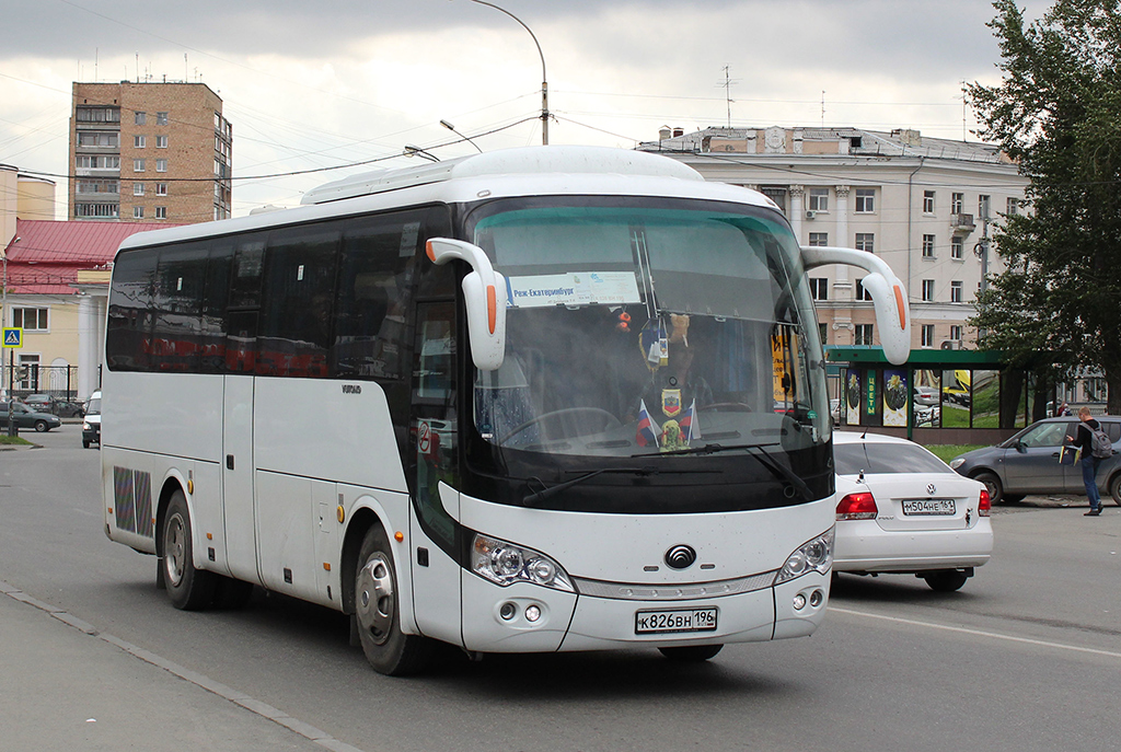 Свердловская область, Yutong ZK6938HB9 № К 826 ВН 196