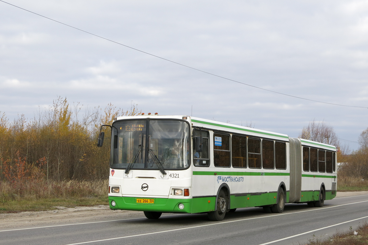 Московская область, ЛиАЗ-6212.01 № 4321