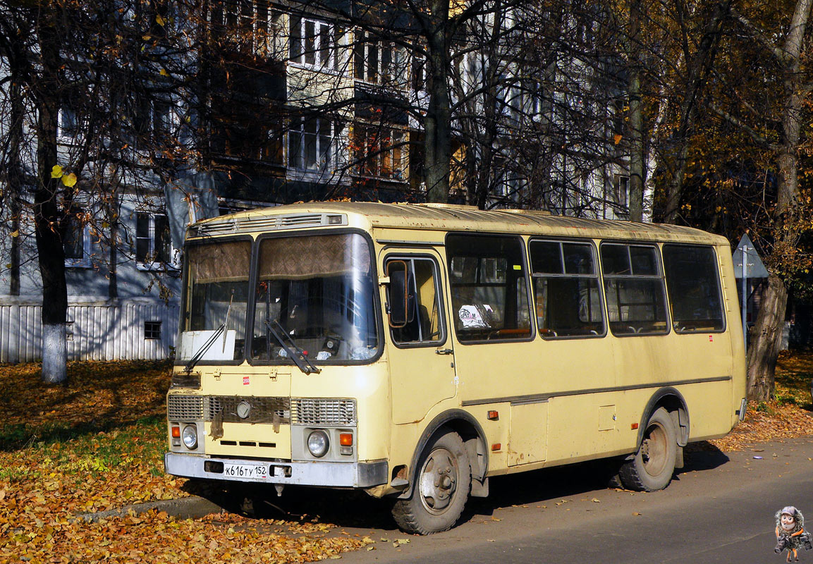 Нижегородская область, ПАЗ-32054 № К 616 ТУ 152