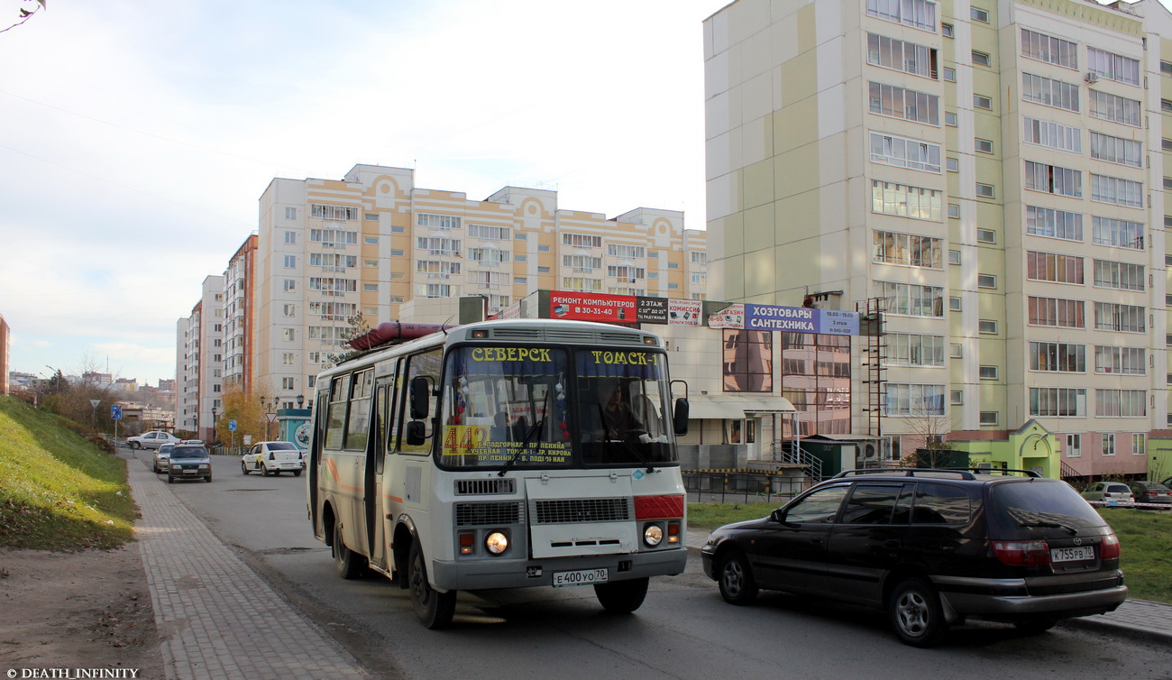 Томская область, ПАЗ-32054 № Е 400 УО 70