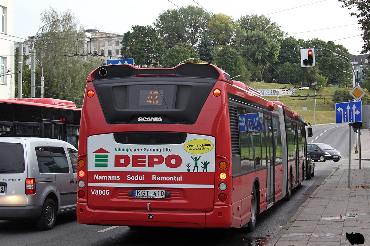 Литва, Scania Citywide LFA № V8006