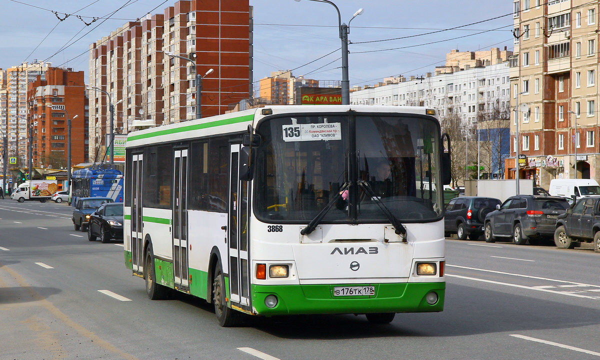 Санкт-Петербург, ЛиАЗ-5293.60 № 3868