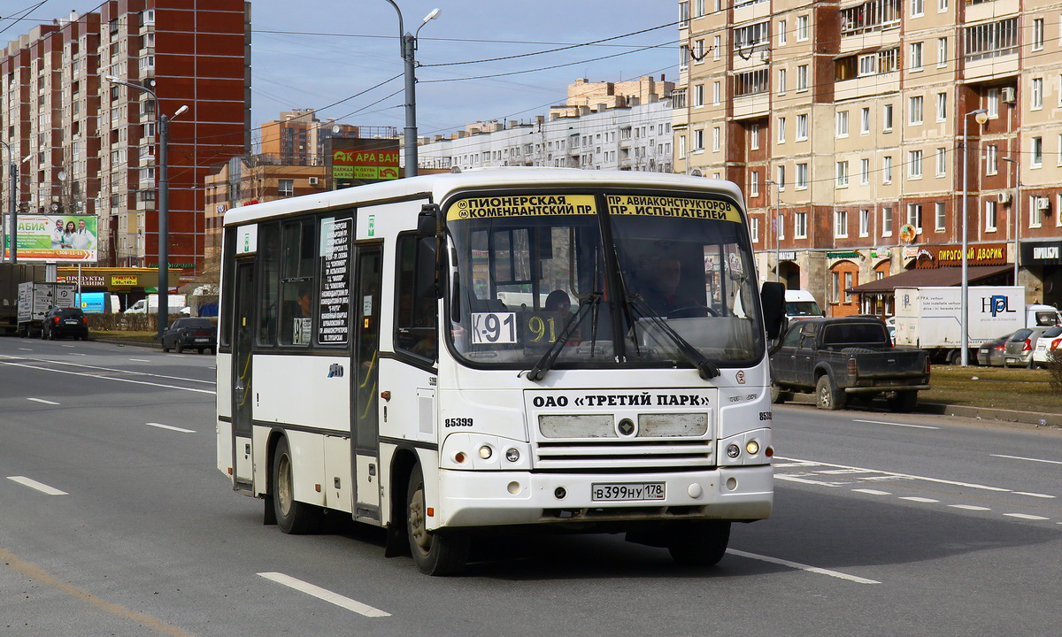 Санкт-Петербург, ПАЗ-320402-05 № В 399 НУ 178