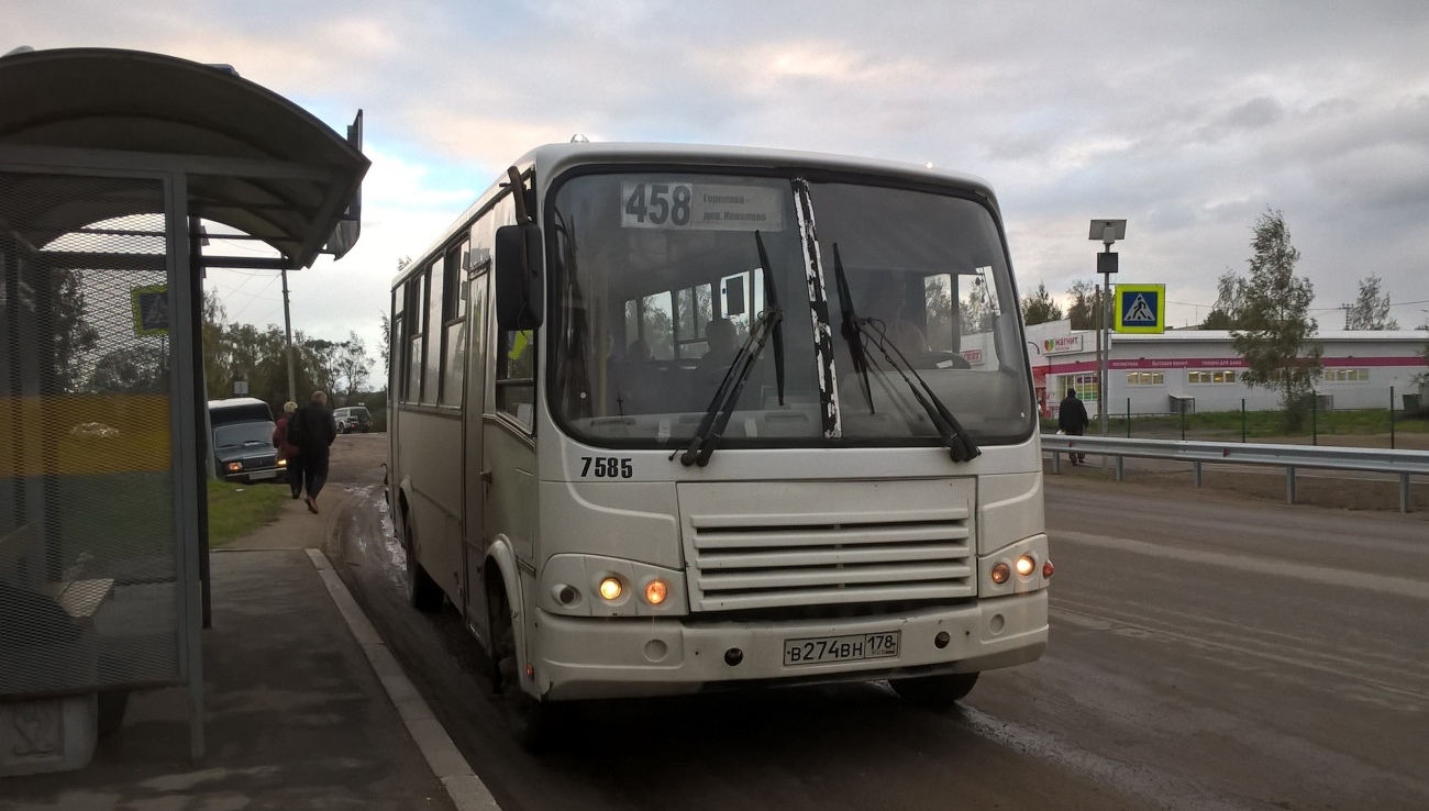 Санкт-Петербург, ПАЗ-320412-05 № 7585
