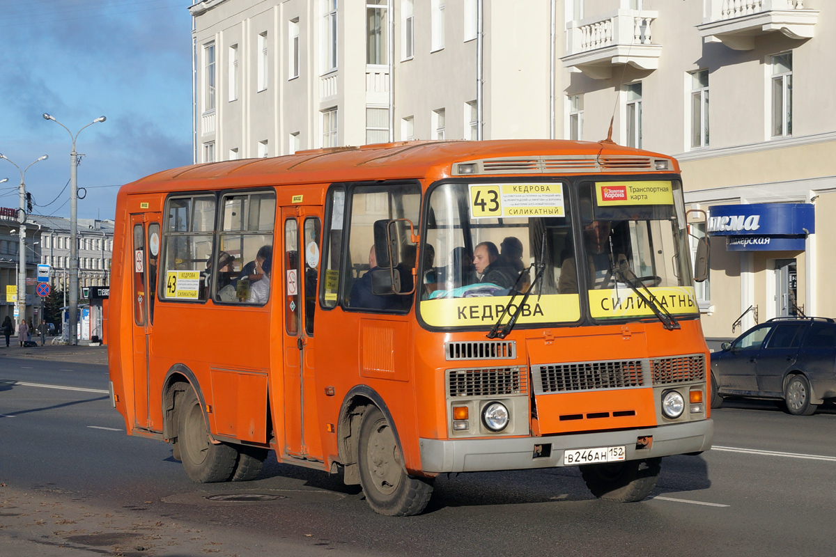 Архангельская область, ПАЗ-32054 № В 246 АН 152