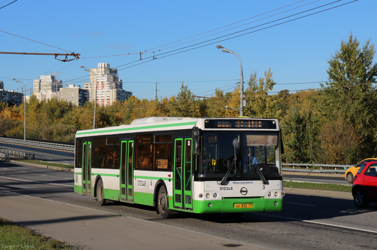 Москва, ЛиАЗ-5292.21 № 010348