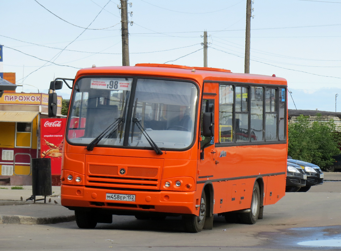 Нижегородская область, ПАЗ-320402-05 № М 458 ЕР 152