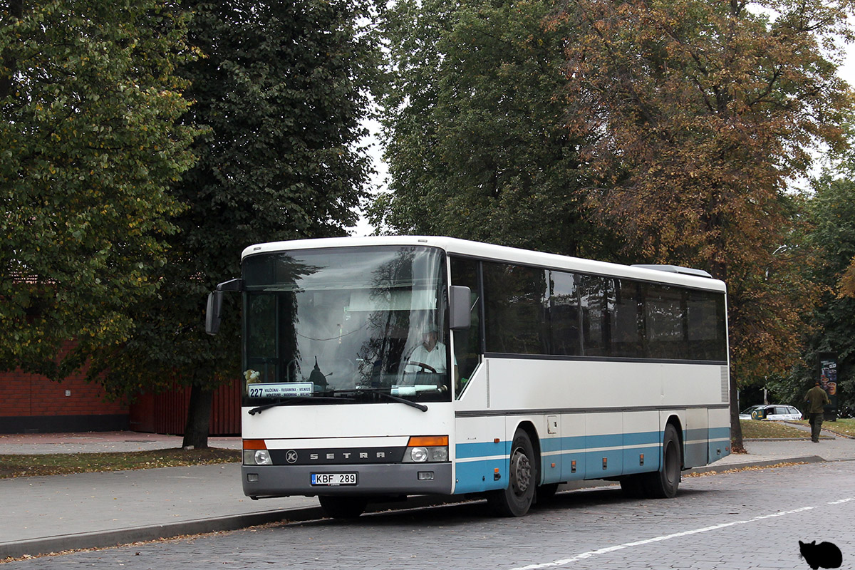 Литва, Setra S315UL № KBF 289