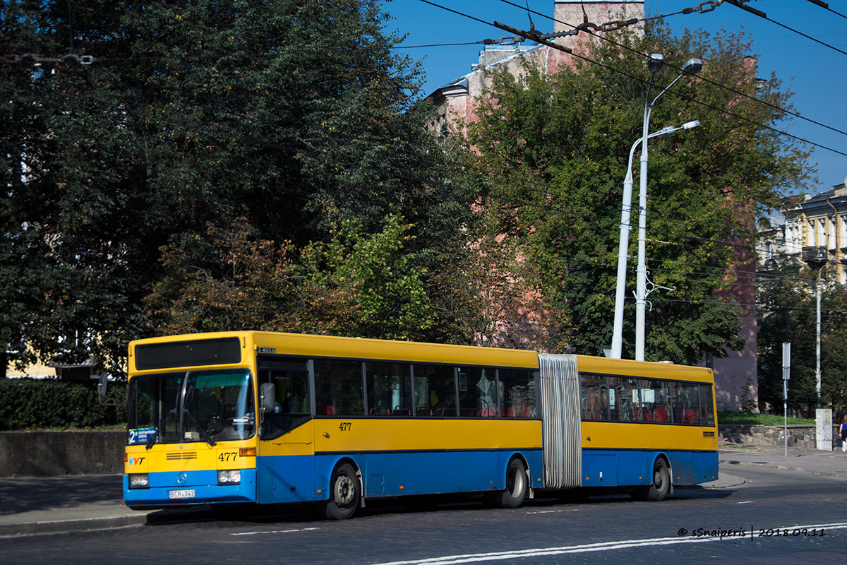 Литва, Mercedes-Benz O405G № 477