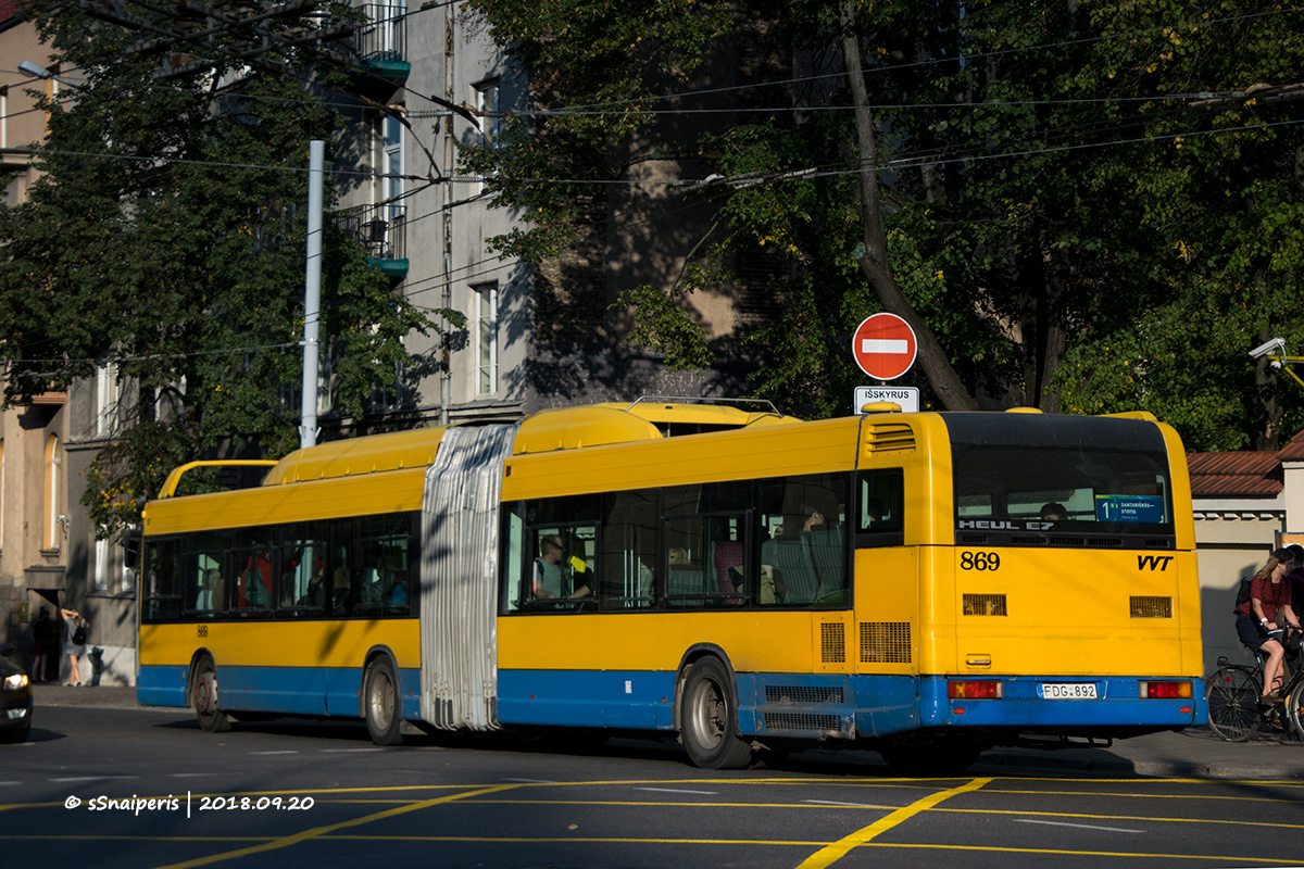 Литва, Heuliez GX417 GNV № 869