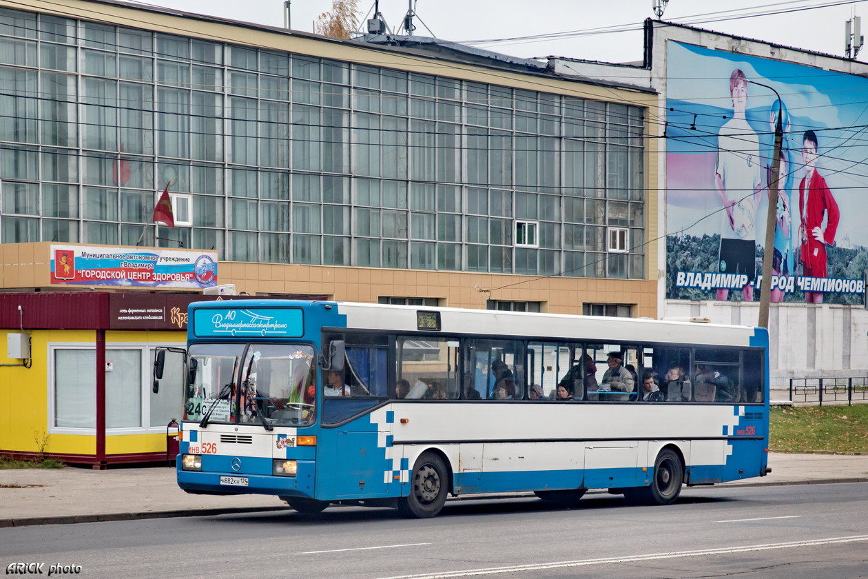 Владимирская область, Mercedes-Benz O405 № 526