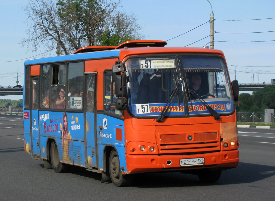 Нижегородская область, ПАЗ-320402-05 № М 214 МН 152
