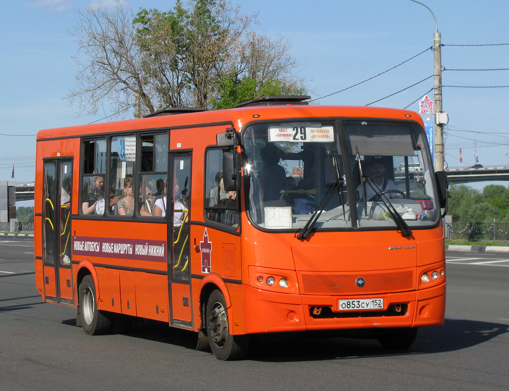 Нижегородская область, ПАЗ-320414-05 "Вектор" № О 853 СУ 152