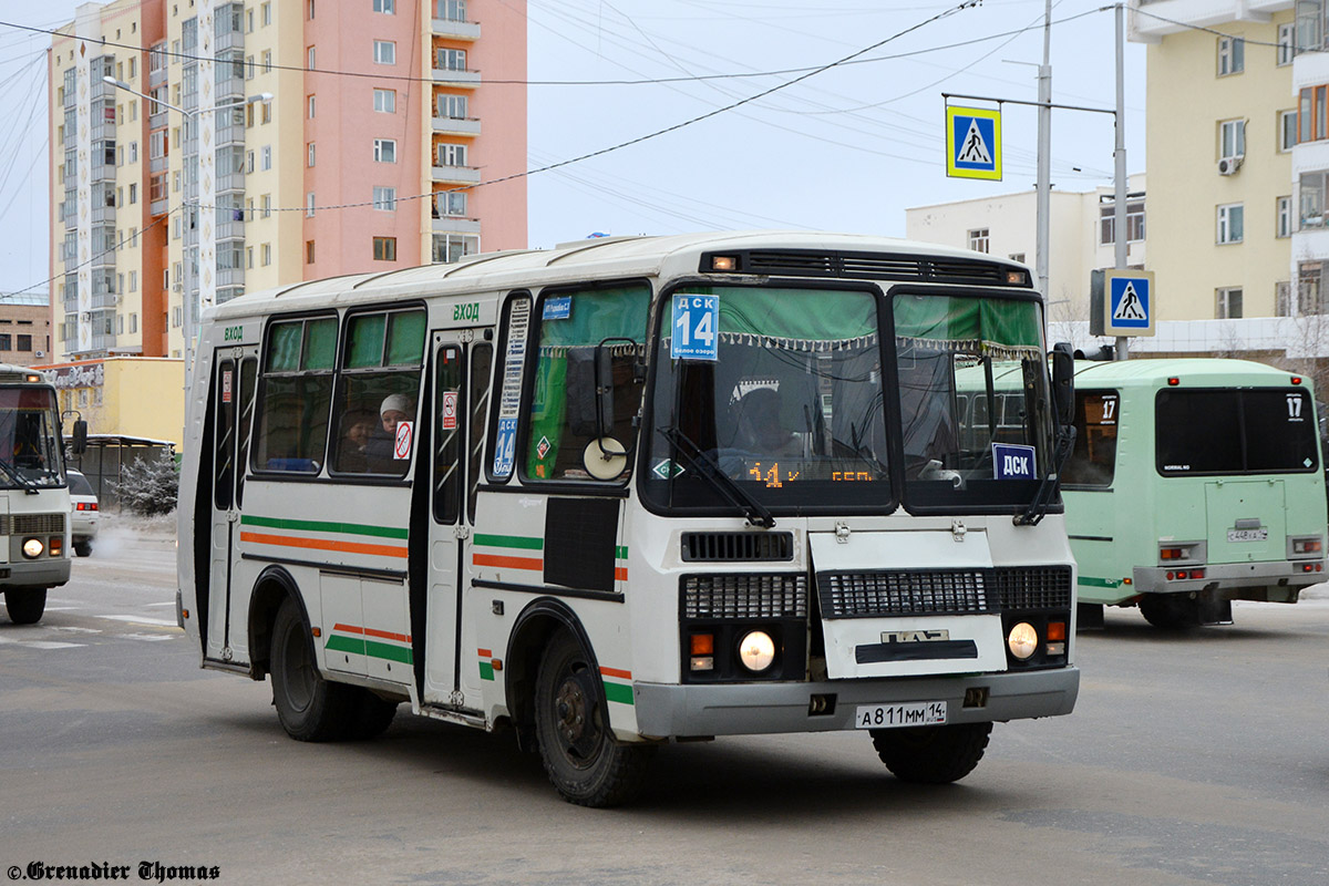 Саха (Якутия), ПАЗ-32054 № А 811 ММ 14